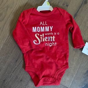 Silent Night Baby Shirt